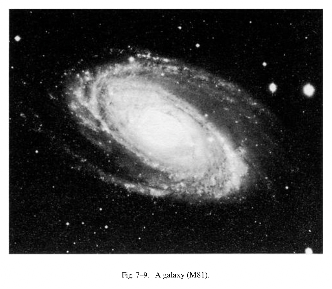 一个星系（M81）